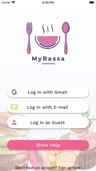 Tangkapan skrin MyRassa